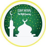 vetor isra miraj