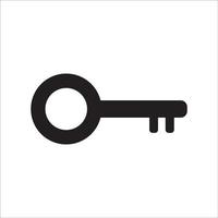 design de vetor de logotipo de ícone de fechadura de porta