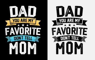 tipografia papai pai dia dos pais design de camiseta grátis, feliz dia dos pais camiseta, camiseta do pai vetor