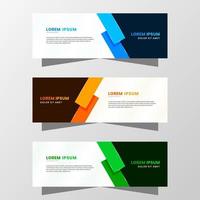 gráfico de vetor de design de banner abstrato. com esquema de cores azul, laranja e verde moderno. adequado para venda de banner, apresentação, promoção, folheto, pôster e folheto.