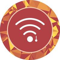 ícone de vetor de sinal wifi exclusivo