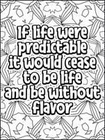 citações motivacionais para colorir. citações inspiradoras para colorir. página para colorir de citações positivas. Boas vibrações. palavrão motivacional. tipografia motivacional. vetor