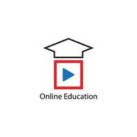 escola de educação online vetor