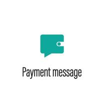 carteira pagar pagamento digital moderno vetor