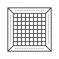 ilustração vetorial de ícone de linha de xadrez de cavalo 10219489 Vetor no  Vecteezy