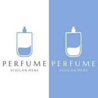 design de logotipo criativo cosmético de perfume de perfume de luxo isolado pode ser usado para negócios, empresas, cosméticos e perfumarias. vetor