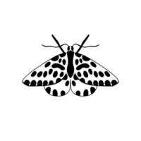 símbolo do logotipo da borboleta. projeto do estêncil. ilustração em vetor tatuagem animal.