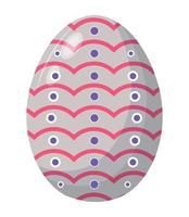 ilustração vetorial de ovo de páscoa vetor
