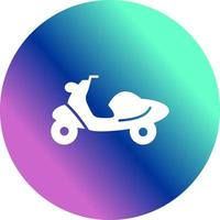 ícone de vetor de scooter