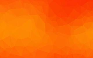 textura de triângulo embaçado vector laranja claro.