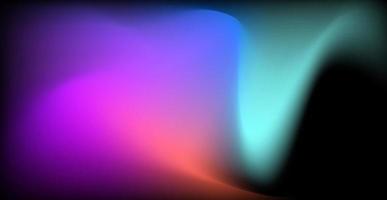 abstrato colorido azul, rosa, fundo de textura ondulada de malha holográfica preta laranja. vetor eps10