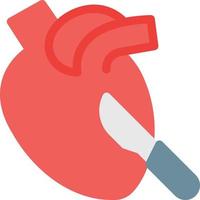 ilustração vetorial de cirurgia cardíaca em um icons.vector de qualidade background.premium para conceito e design gráfico. vetor