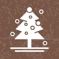 ícone de vetor de árvore de natal