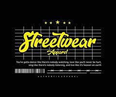 ilustração para design de camiseta streetwear, gráfico vetorial, pôster de tipografia ou camisetas street wear e estilo urbano vetor