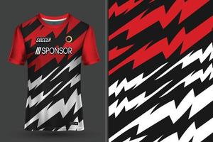 design de camisa esportiva para sublimação vetor