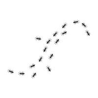 desenho de ilustração vetorial de formiga vetor