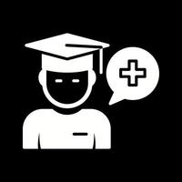 ícone de vetor de faculdade de medicina