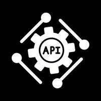 ícone do vetor API