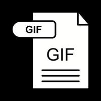 ícone do vetor gif