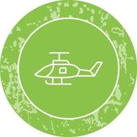 ícone de vetor de helicóptero militar