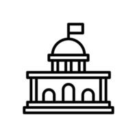 ícone do governo para o design do seu site, logotipo, aplicativo, interface do usuário. vetor