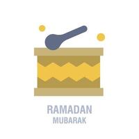 ícones do ramadã oração islâmica muçulmana e ícones de linha fina ramadan kareem definir símbolos modernos de estilo simples isolados em branco para infográficos ou uso da web vetor