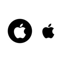 vetor de logotipo de maçã, vetor grátis de ícone de maçã