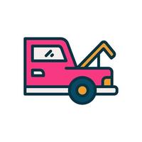 ícone de reparo do carro para seu site, celular, apresentação e design de logotipo. vetor
