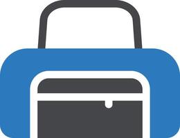 ilustração em vetor bolsa esporte em um icons.vector de qualidade background.premium para conceito e design gráfico.