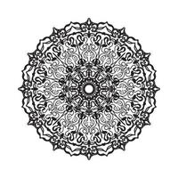 mandala desenhada à mão. decoração em ornamento de doodle oriental étnica. vetor