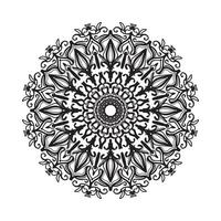 mandala desenhada de mão. decoração em ornamentos étnicos. vetor