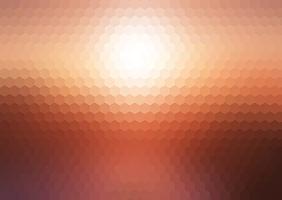 Fundo abstrato mosaico hexagonal do sol vetor