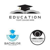 logotipo ou ícone educacional para aplicativos ou sites vetor