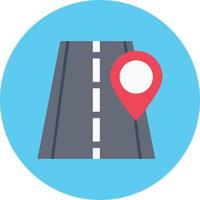 ilustração em vetor de localização de estrada em um icons.vector de qualidade background.premium para conceito e design gráfico.