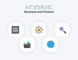 financiar ícone plano pack 5 design de ícones. . procurar. produtos. imobiliária. dinheiro vetor