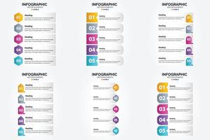 use essas ilustrações vetoriais para criar belos infográficos para publicidade. brochuras. panfletos. e revistas. vetor