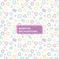 Fundo Memphis sem costura