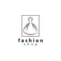 modelo de vetor de design de logotipo de silhueta de mulher elegante glamour de loja de moda. ícone de conceito de logotipo de acessórios de joias de espaço negativo de senhora.