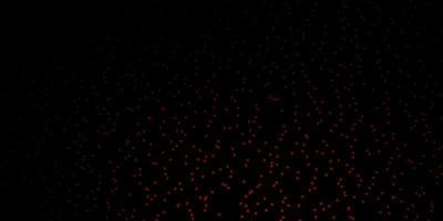 fundo vector vermelho escuro com estrelas pequenas e grandes.