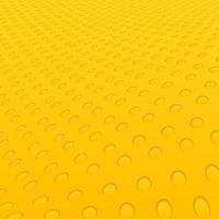 abstratos círculos amarelos buracos geométricos padrão onda fundo e textura. vetor
