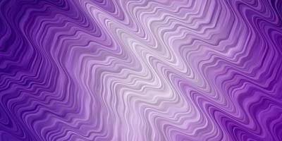 pano de fundo vector roxo claro com linhas dobradas.