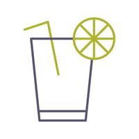 ícone de vetor de suco de limão exclusivo