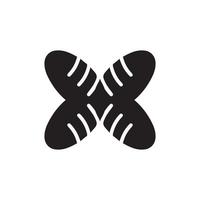 ícone de borboleta. símbolo de plano de fundo do pôster da empresa de grande venda de loja de beleza de estilo simples. elemento de design do logotipo da marca borboleta. impressão de camiseta borboleta. vetor para adesivo.