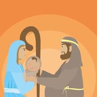 epifania de jesus, família sagrada vetor