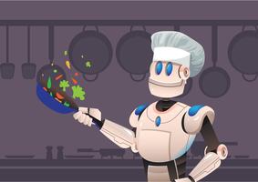 ai chef vetor