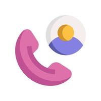 ícone de chamada telefônica para seu site, celular, apresentação e design de logotipo. vetor