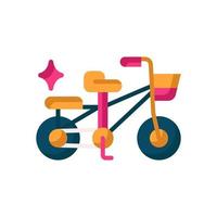 ícone de bicicleta para seu site, celular, apresentação e design de logotipo. vetor