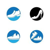 imagens do logotipo de sapatos vetor