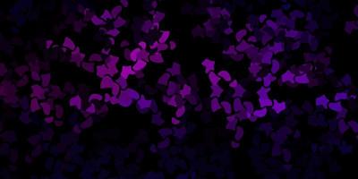 fundo vector roxo escuro com formas aleatórias.