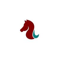 design de logotipo de cavalo, logotipo de cabeça de cavalo vetor